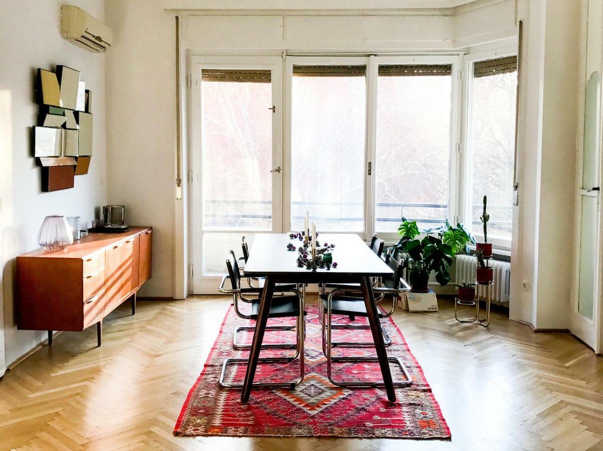 Spacious Bauhaus Icon Flat With Fitness Room In Central Buda, Close To The River And Margaret Island บูดาเปสต์ ภายนอก รูปภาพ